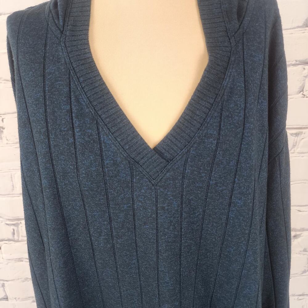 Athleta Sweater Hoodie Harmony Heather Ribbed Sweatshirt Womens XL Oversized - Picture 6 of 10
